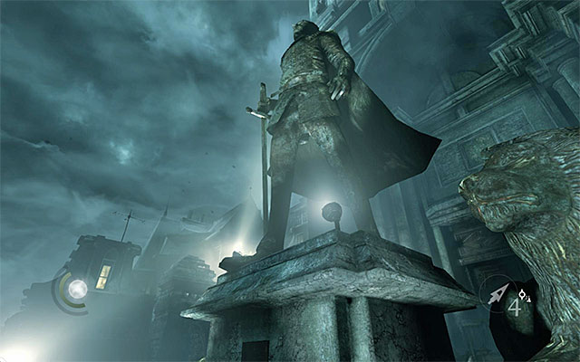Avoid being spotted by the enemies around the statue - City Heritage Plaques - Collectibles - Thief - Game Guide and Walkthrough
