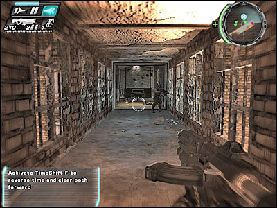 You will find yourself inside a new building - Back Again II - Walkthrough - Timeshift - Game Guide and Walkthrough