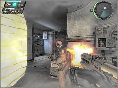 You will have to go back to the corridor with the disabled lasers - Ground Floor IV - Walkthrough - Timeshift - Game Guide and Walkthrough