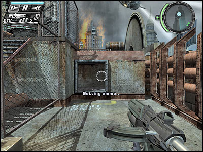Once you're still inside the first ventilation shaft, you should notice two enemy soldiers - Getaway I - Walkthrough - Timeshift - Game Guide and Walkthrough