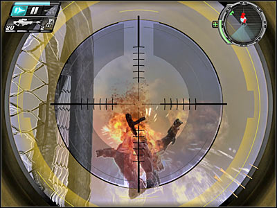 I wouldn't recommend trying to get closer to the rest of the enemy soldiers, because they'll be heading your way and you will be able to surprise them - Getaway III - Walkthrough - Timeshift - Game Guide and Walkthrough