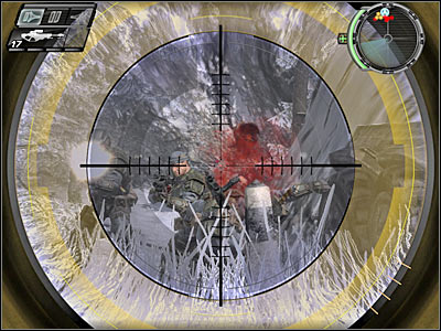 Don't even think about helping your allies, because they'll die eventually and you won't need them in order to succeed - Better Late... I - Walkthrough - Timeshift - Game Guide and Walkthrough