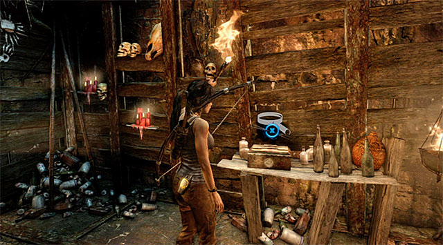 Enter the partially flooded tunnel and start exploring - Explore the Bunker | 5: Just Keep Moving Walkthrough - 5: Just Keep Moving | Walkthrough - Tomb Raider Game Guide