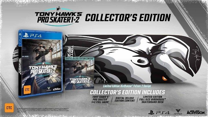 Tony Hawks Pro Skater 1+2 - Collectors Edition includes - Tony Hawks Pro Skater 1+2: Game editions - Appendix - Tony Hawks Pro Skater 1+2 Guide