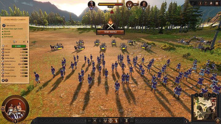 Ranged units have a limited number of projectiles so try not to waste them on wrong targets - Total War Troy: Battles - how to fight? - Basics - Total War Troy Guide