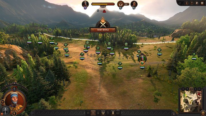 When selecting and deploying units in the front line, pay particular attention to their health level, armor, morale level, and whether they have a shield to effectively protect themselves from incoming projectiles - Total War Troy: Battles - how to fight? - Basics - Total War Troy Guide