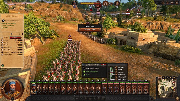 Fortunately, the moment the enemy army moves to attack, you can quickly figure out what type of units the opponent has sent to battle - Total War Troy: Battles - how to fight? - Basics - Total War Troy Guide