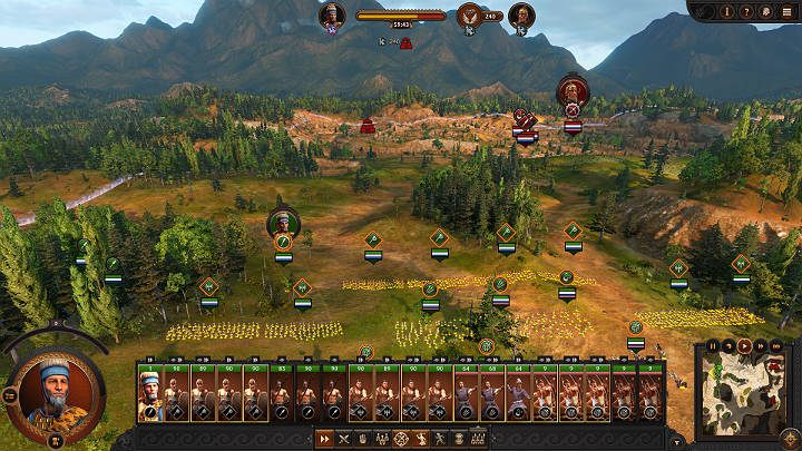 Try moving your troops around the battlefield in such a way as not to break their formation, which you carefully set before the battle began - Total War Troy: Battles - how to fight? - Basics - Total War Troy Guide