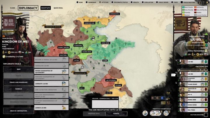 total war three kingdoms vassal