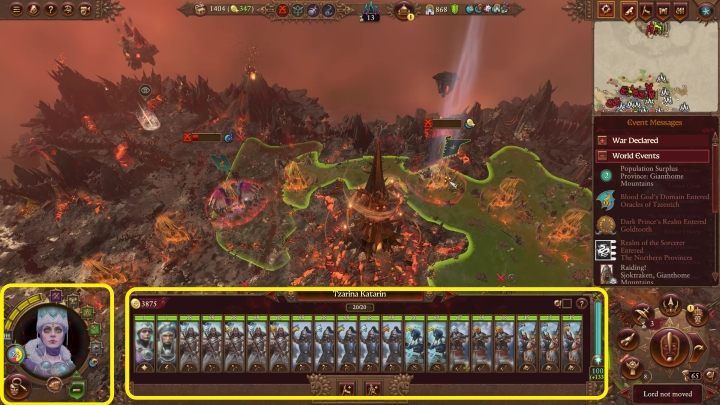 1 - Total War Warhammer 3: User Interface - Campaign Map - Total War Warhammer 3 Guide