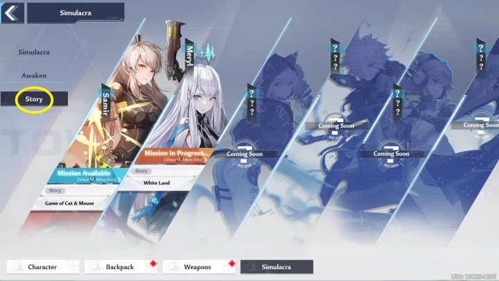 After reaching level 25 you'll unlock special quests accessible from the Simulacra menu - Tower of Fantasy: Simulacra - Basics - Tower of Fantasy Guide