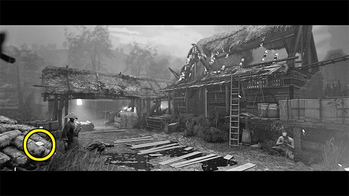 This secret is in the village; you'll find it right after pushing the cart - Trek to Yomi: Chapter 2 - list of all secrets and collectibles - Secrets & Collectibles - Trek to Yomi Guide