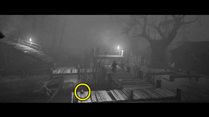 This secret can be found once you've reached the area with footbridges resembling a small maze - Trek to Yomi: Chapter 4 - list of all secrets and collectibles - Secrets & Collectibles - Trek to Yomi Guide