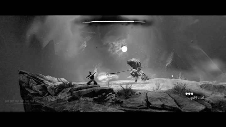 Try to weaken the boss by attacking him from a distance - Trek to Yomi: Chapter 5 - walkthrough - Walkthrough - Trek to Yomi Guide