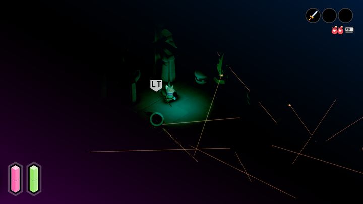 An even greater challenge awaits you in the last room - a dozen or so statues with lasers - Tunic: Wand - how to find? - FAQ - Tunic Guide