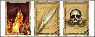 Fire (effect) + Missile (carrier) + Damage (modifier) - Distinguished spells | Spell combinations - Spell combinations - Two Worlds II Game Guide