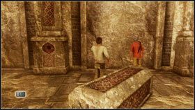 Wir betreten einen geräumigen Raum mit Säulen [1] - Uncharted 3: Rätsel in Kapitel 11 – wie löst man sie?  - FAQ – Uncharted 3 Drakes Deception Guide