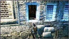 Ich möchte die Feinde, die sich möglicherweise hinter der Tür verstecken, nicht warnen [1]wir beginnen den Turm von der Wand auf der rechten Seite zu erklimmen – Uncharted 3: Kapitel 8 – Komplettlösung für The Citadel Teil 1 – Komplettlösung – Uncharted 3 Drakes Deception Guide