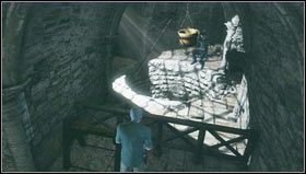 Nachdem wir die Brücke durchquert und dann weiter vor uns gegangen sind, erreichen wir schließlich ein geschlossenes Gitter [1] – Komplettlösung für Uncharted 3: Kapitel 8 – The Citadel Teil 1 – Komplettlösung – Uncharted 3 Drakes Deception Guide