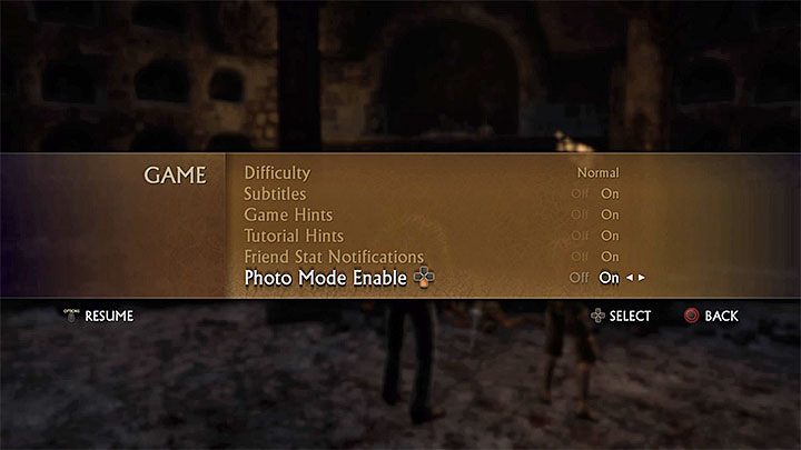 Photo Mode is only available in the remastered version of Uncharted 1 on PS4 - Uncharted Drakes Fortune Guide
