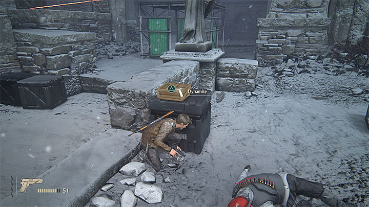 Exit the cave, climb some more, and draw your attention to the fact that more enemies appeared in the ruins - Uncharted 4: Chapter 9 Those Who Prove Worthy walkthrough - Walkthrough - Uncharted 4: A Thiefs End Game Guide