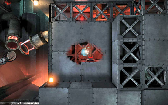 A passage will be unlocked - Factory - Walkthrough - Unmechanical - Game Guide and Walkthrough