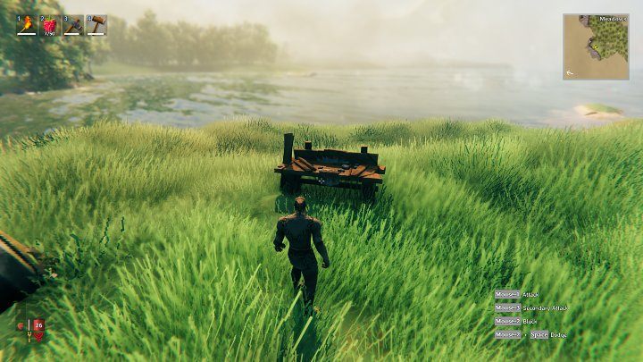 The Workbench opens up access to many useful schematics with which you can build your first shelters, but also create other useful items, and repair your tools - Valheim: Day 1 - how to survive the beginning? Where to start? - Basics - Valheim Guide