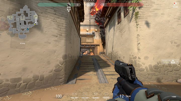 If you are attacking point A from the side of A Long you should pay special attention to the window located at A Tower - this is the best shooting position of defenders - Valorant: Haven map description for defenders and attackers - Maps - Valorant Guide