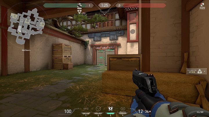 If you are attacking Point B from the Mid Doors, you should first pay attention to what is happening at the door leading to C Short (Garage) - Valorant: Haven map description for defenders and attackers - Maps - Valorant Guide