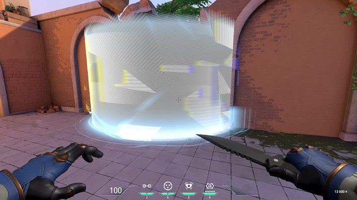 If the opponent enters the area affected by Cyber Cage skill, he or she will be immediately slowed down - Valorant: Cypher (Sentinel) - skills, features, tips - Characters - Valorant Guide