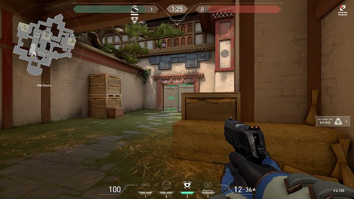 If you are attacking Point B from the Mid Doors, you should first pay attention to what is happening at the door leading to C Short (Garage) - Valorant: Haven map description for defenders and attackers, callouts - Maps - Valorant Guide