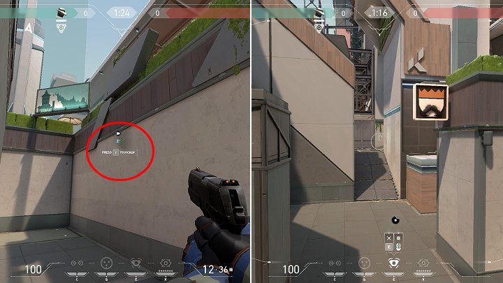 During the attack on point A, Cyphers Spycam may be very useful - Valorant: Split map description for defenders and attackers, callouts - Maps - Valorant Guide