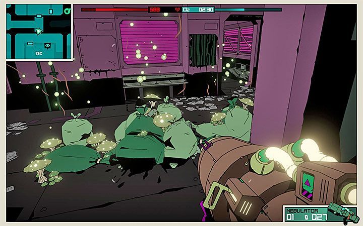 The third negative status is Nauseous - Negative statuses in Void Bastards - Game basics - Void Bastards Guide and Tips