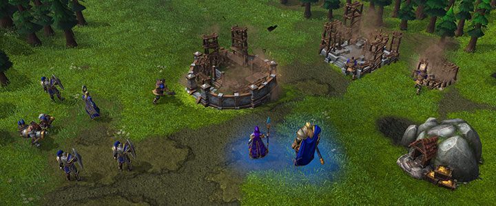 Die Grundlage jeder Mission besteht darin, die Wirtschaft zu stärken und ein großes Produktionspotenzial zu schaffen.  Mit anderen Worten: Sie müssen viele Strukturen bauen, die ein hohes Einheitenwachstum gewährleisten und die Produktionsrate neuer Einheiten erhöhen können.  Nachdem Sie Ihre Basis verteidigt haben, können Sie mit dem Angriff auf die Streitkräfte der Untoten beginnen.  - Der Kult der Verdammten |  Komplettlösung für Warcraft III Reforged – Human Campaign – Warcraft III Reforged Guide