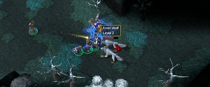 Unterwegs begegnen Sie Wölfen und Trollen – The Shores of Northrend |  Komplettlösung für Warcraft III Reforged – Human Campaign – Warcraft III Reforged Guide