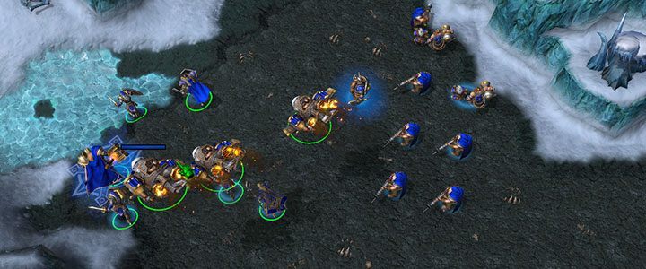 Das Fluggerät wird vor allem zur Aufklärung und Bekämpfung feindlicher Lufteinheiten eingesetzt.  Sobald es aufgerüstet ist, kann es Bodenziele angreifen.  - Die Küsten von Nordend |  Komplettlösung für Warcraft III Reforged – Human Campaign – Warcraft III Reforged Guide