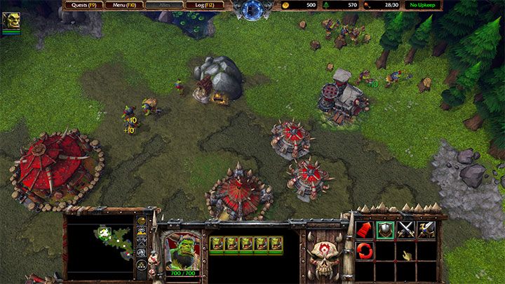 In each mission, start by strengthening the economy and ensuring a steady flow of gold and wood. - Departures | Warcraft III Reforged walkthrough - Prologue - Warcraft III Reforged Guide