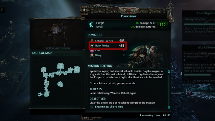 The enlisted ranks and the officers each have a selection of ranks that include increased responsibility — along with increased pay. Inquisitor Rank in Warhammer Inquisitor - Martyr - Warhammer Inquisitor