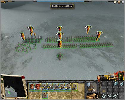 Troops' deployment - Mission 1: Rats are coming - Imperial Campaign: Act II - Warhammer: Mark of Chaos - Game Guide and Walkthrough