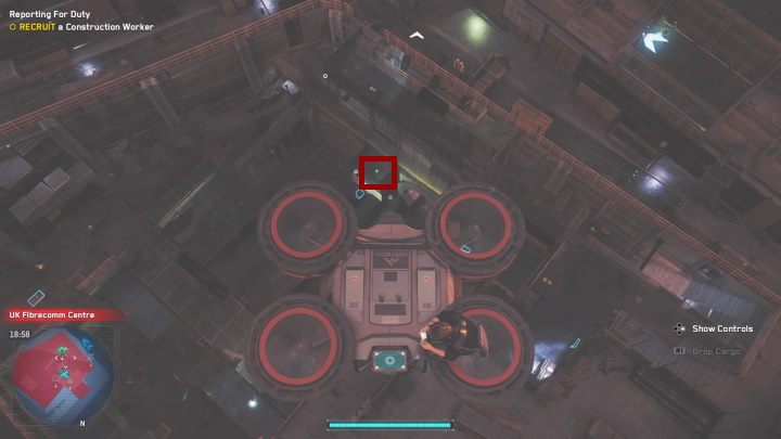 This tech point is underneath a parked car - Watch Dogs Legion: Tech Points - map of Lambeth, collectible locations - Lambeth - Watch Dogs Legion Guide