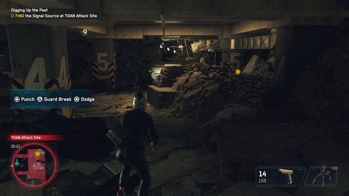Entering the object, go down to the underground, watching out for opponents - Watch Dogs Legion: Burying the past - a solusion, description of the passage - DedSec Missions - Watch Dogs Legion Guide