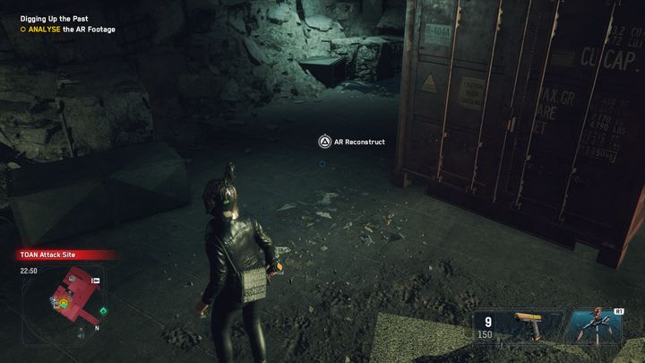Perform the AR reconstruction and follow the instructions (analyze and scan the people and places that appear during the reconstruction) - Watch Dogs Legion: Burying the past - a solusion, description of the passage - DedSec Missions - Watch Dogs Legion Guide