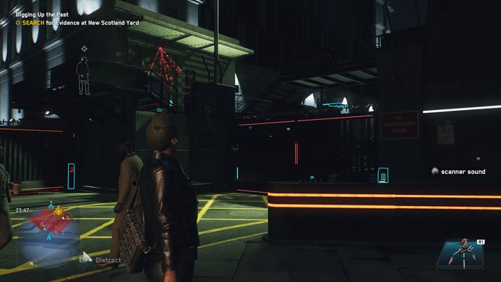 This is another restricted area, this time for Albion employees - Watch Dogs Legion: Burying the past - a solusion, description of the passage - DedSec Missions - Watch Dogs Legion Guide