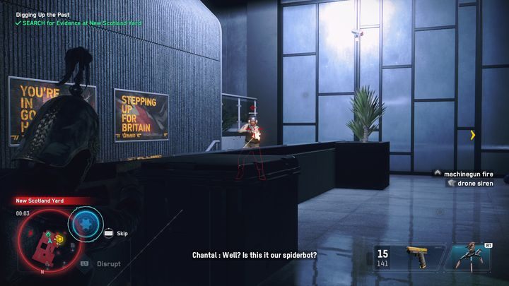 Go inside the building - Watch Dogs Legion: Burying the past - a solusion, description of the passage - DedSec Missions - Watch Dogs Legion Guide