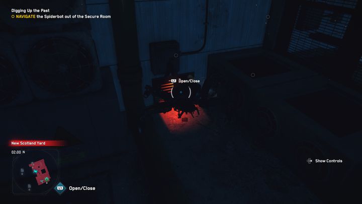 Then circle the room, climb on the pipes and jump up - Watch Dogs Legion: Burying the past - a solusion, description of the passage - DedSec Missions - Watch Dogs Legion Guide