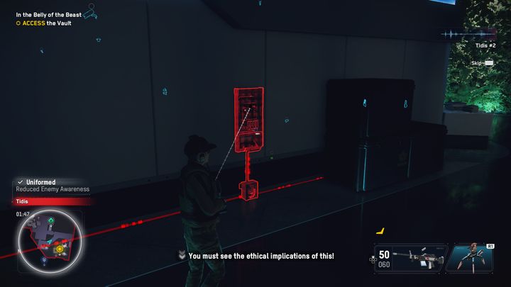 Interact with the terminal and then go inside the room that was previously closed - Watch Dogs Legion: In the Belly of the Beast - guide, walkthrough description - Albion Missions - Watch Dogs Legion Guide