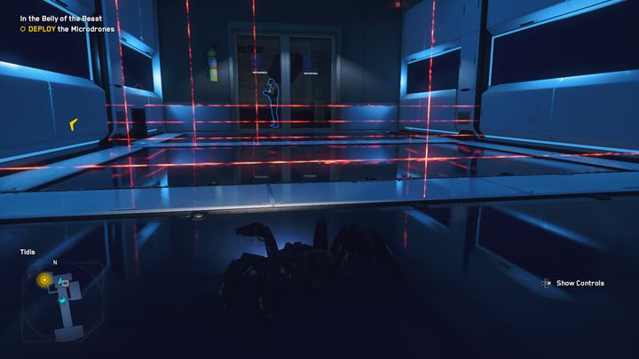 You'll find yourself in a room full of lasers - Watch Dogs Legion: In the Belly of the Beast - guide, walkthrough description - Albion Missions - Watch Dogs Legion Guide