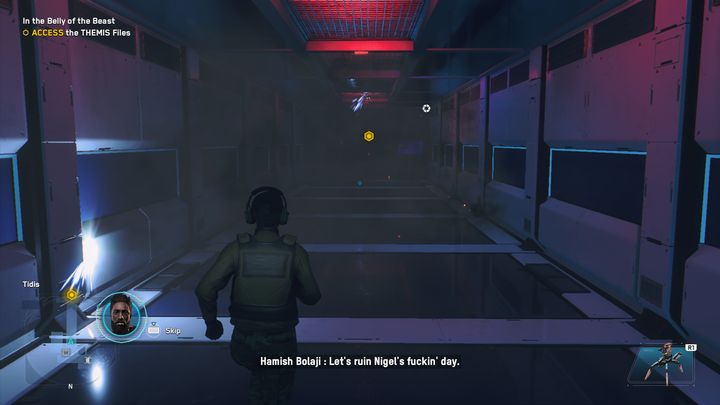 Then head to the next room, listen to what Albion has to say about the THEMIS project, then release the data about it and escape from the site - Watch Dogs Legion: In the Belly of the Beast - guide, walkthrough description - Albion Missions - Watch Dogs Legion Guide
