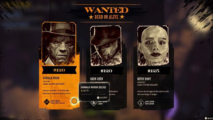 Kopfgelder sind zusätzliche Quests in Weird West, bei denen Sie gegen eine hohe Geldbelohnung ein Ziel erobern oder eliminieren müssen – Weird West: Anfängerleitfaden – Grundlagen – Weird West-Leitfaden