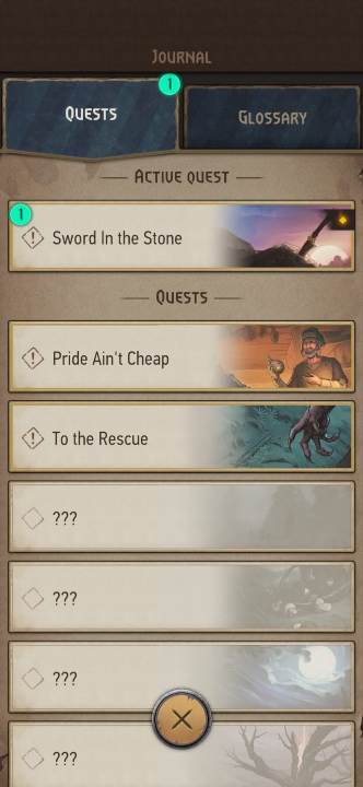 After that, several quests will appear on the map - The Witcher Monster Slayer: What Lurks in the Nemeta - walkthrough - Transition description - Witcher Monster Slayer Guide